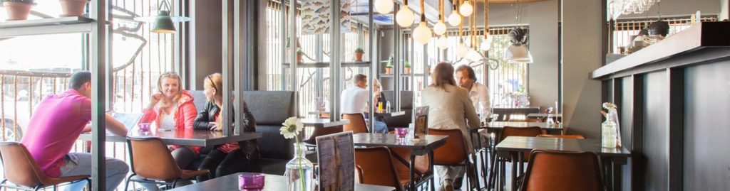 Foto van het visrestaurant in op de Voorstraat in Katwijk