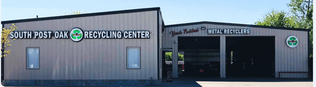 We can Help you with recycling solutions | Contact Us Today South Post Oak Recycling Center | Contact Us
