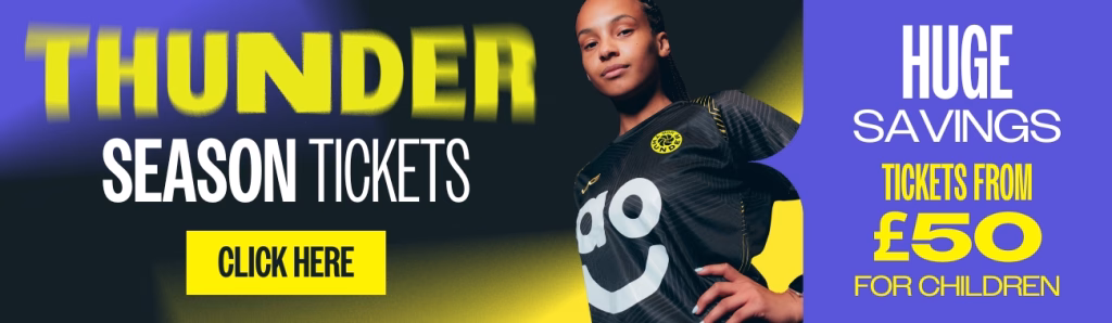 Manchester Thunder Season Tickets 2026