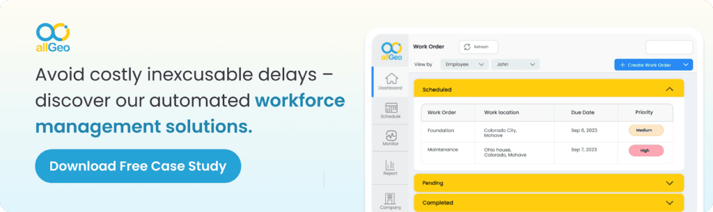 Avoid inexcusable construction project delays with allGeo