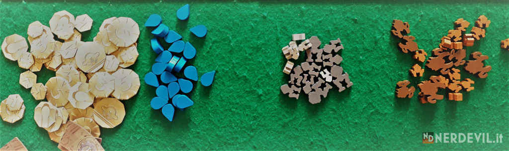 barrage gioco da tavolo segnalini