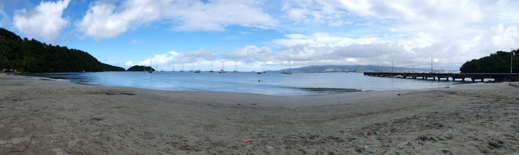 Der Strand von Anse à l'Ane