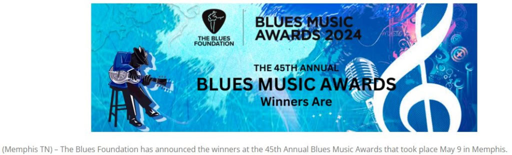 Blues Music award Winners
