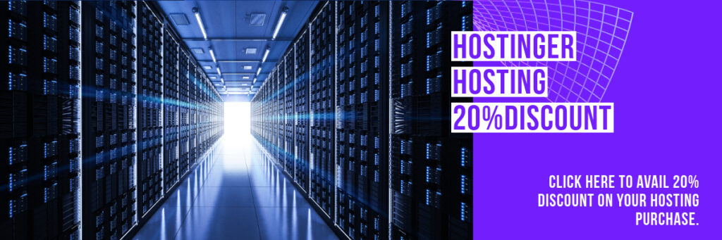 Hostinger Hosting Discount