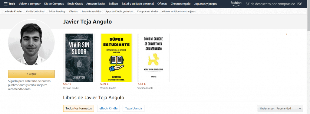 Amazon Author Central