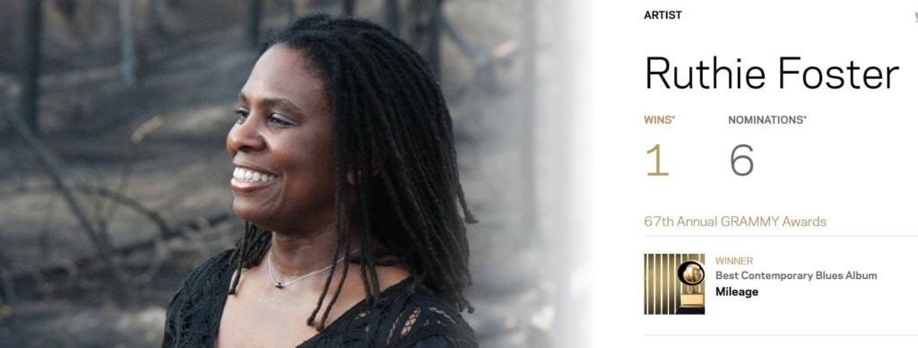 Ruthie Foster Grammy Award Winner