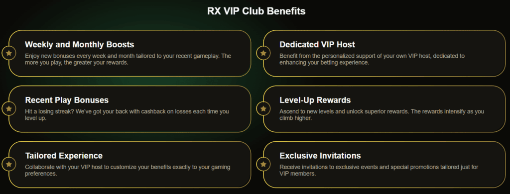 rx casino vip club - rx casino review 2025