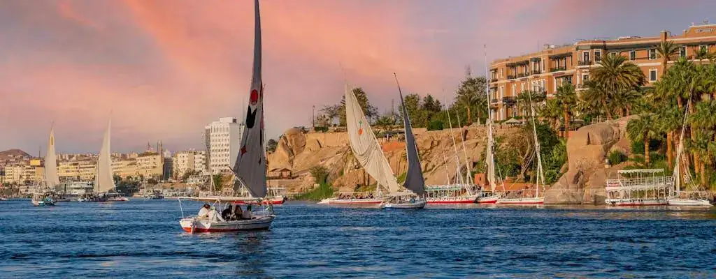 Felucca Ride on the Nile in Aswan during Aswan Day Tours