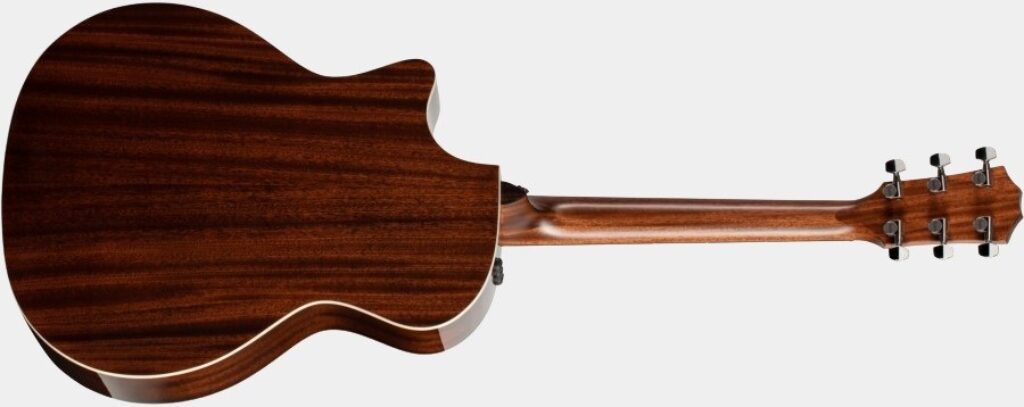 Présentation du dos de la guitare Taylor 314CE V-Class