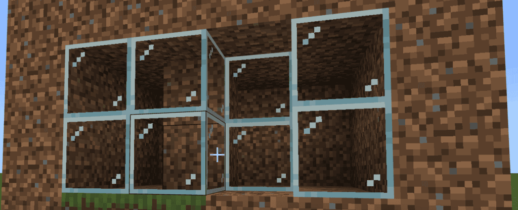 cambiar solo aire en un cuarto de minecraft