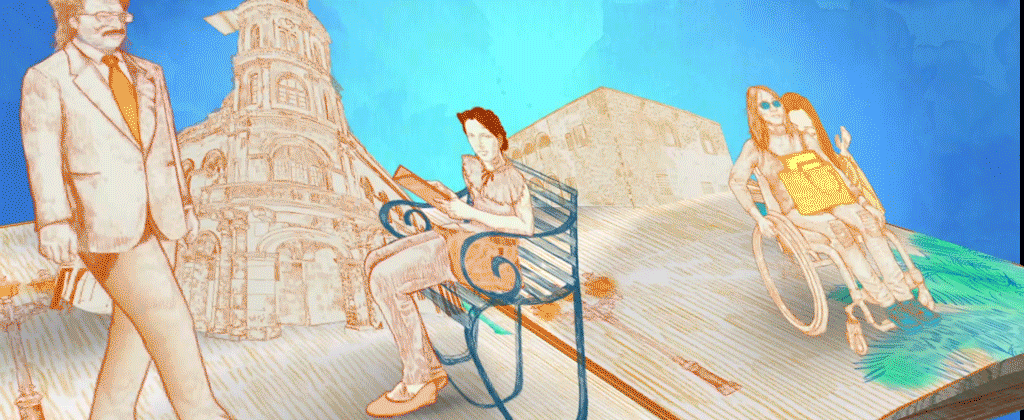 Animación para la Feria Internacional del Libro Santo Domingo 2022 por Fuego