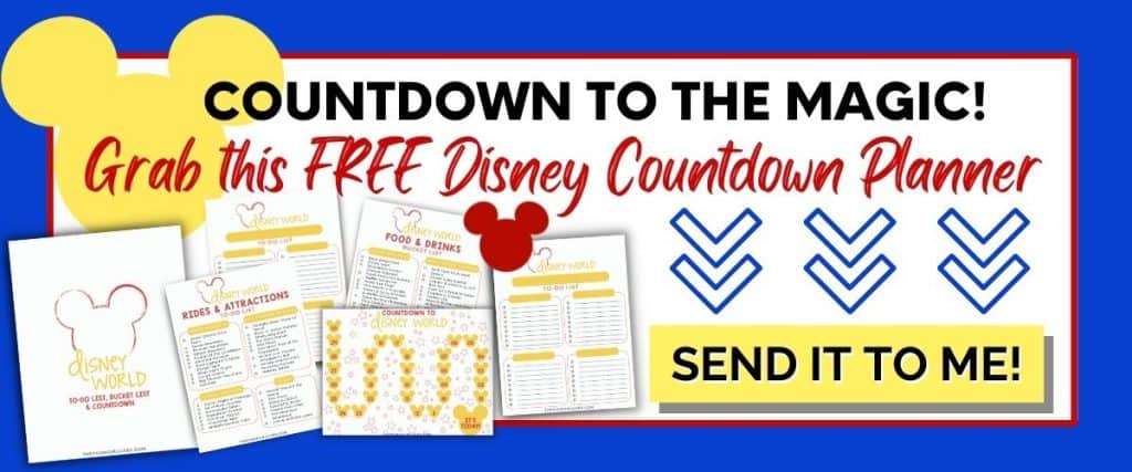 top Disney World questions Free Disney Countdown Planner