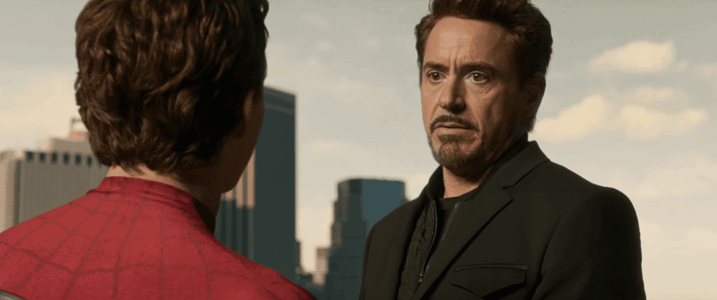 Spider-man homecoming tony stark