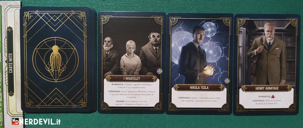 Cthulhu Dark Providence, carte Mito