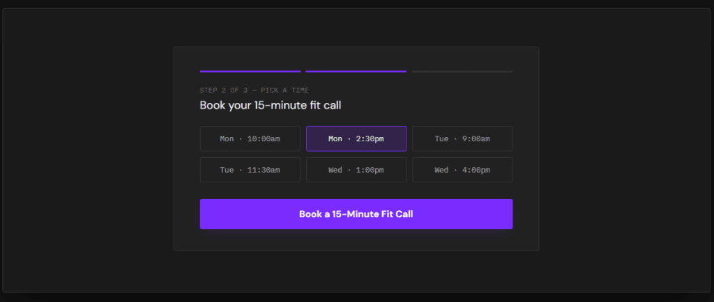 website call to action examples