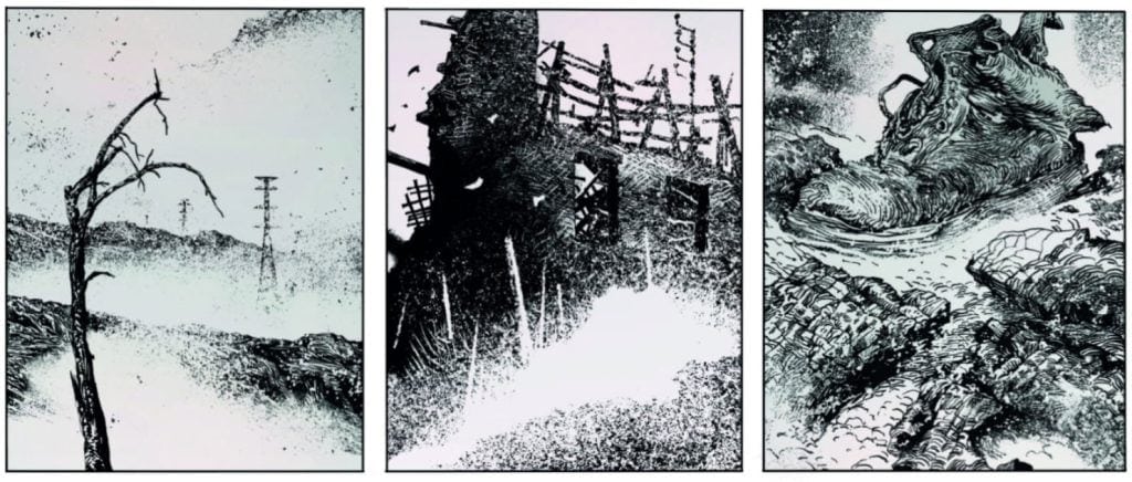 la strada manu larcenet dettagli