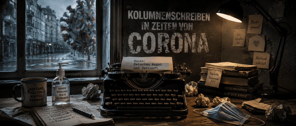 kolumnen schreiben in zeiten von corona