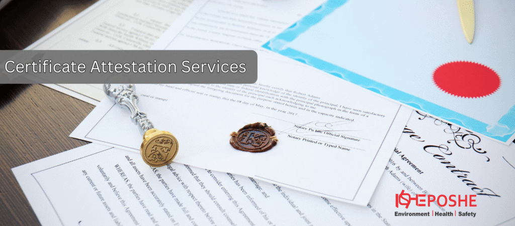 Degree certificate attestation
