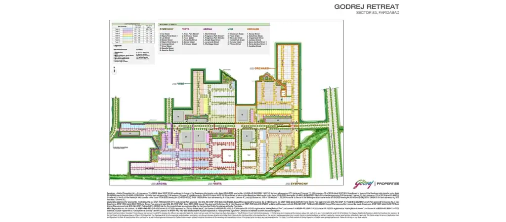 Godrej Retreat Layout Plan