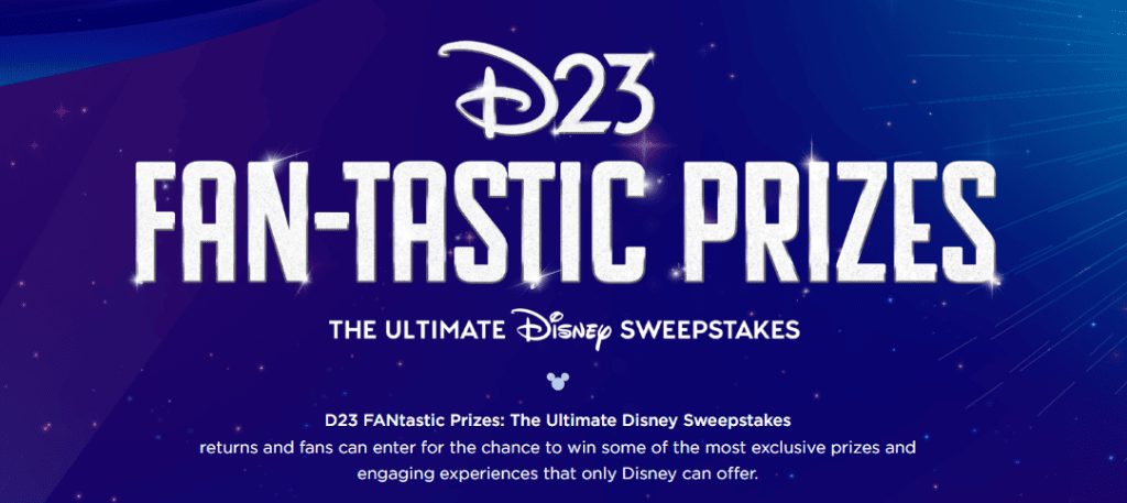 Disney Sweepstakes