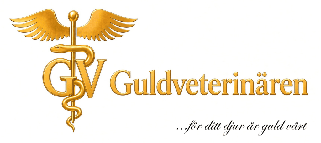 Guldveterinären logo