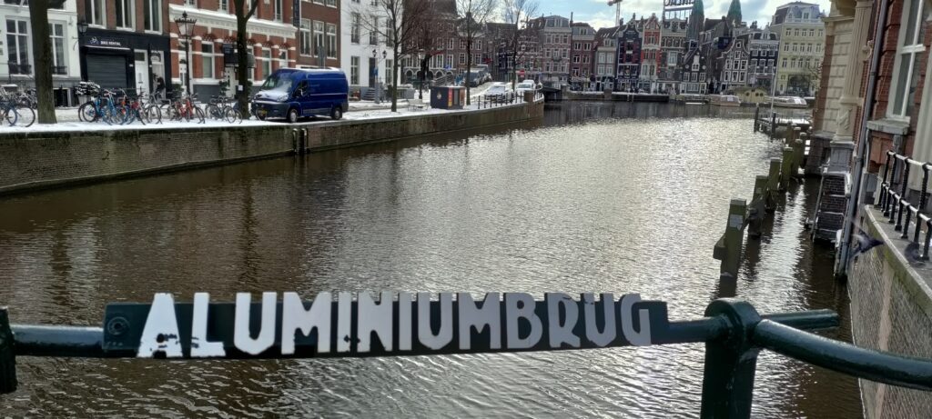 The Aluminiumbrug in Amsterdam