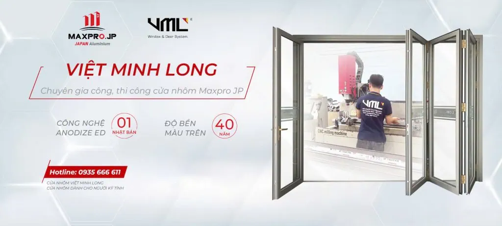 Báo giá cửa nhôm maxpro jp mới nhất 2025