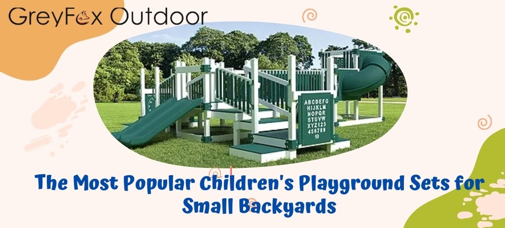 children's playground sets: The Most Popular Children's Playground Sets for Small Backyards