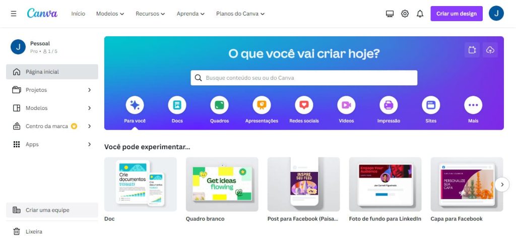 CANVA BANNER: MODELOS PRONTOS PARA YOUTUBE E LINKEDIN