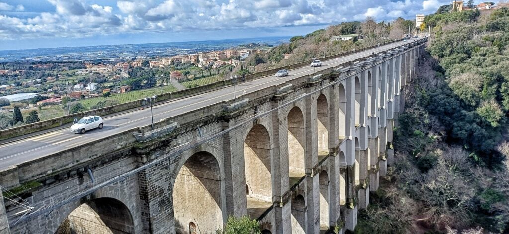 il famoso ponte di Ariccia