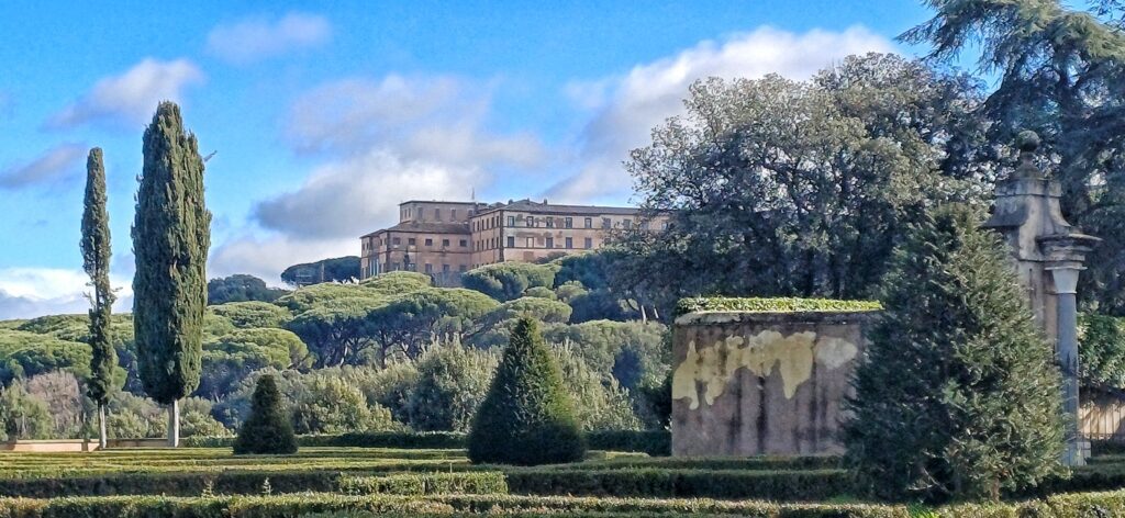Paesaggio sui Colli Albani