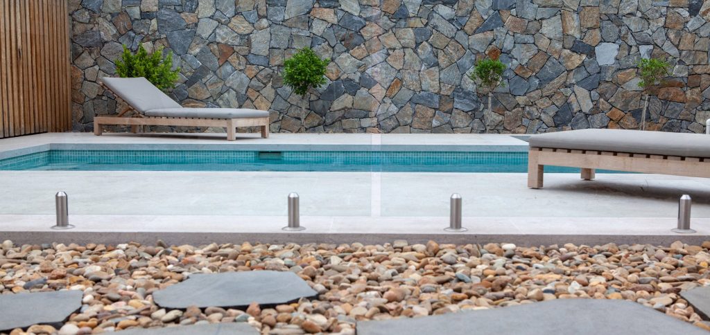 Swimming pool stones, Swimming Pool Projects using Aussietecture Stone Products