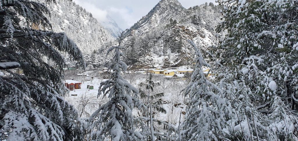 Scenic beauty in Harsil Valley