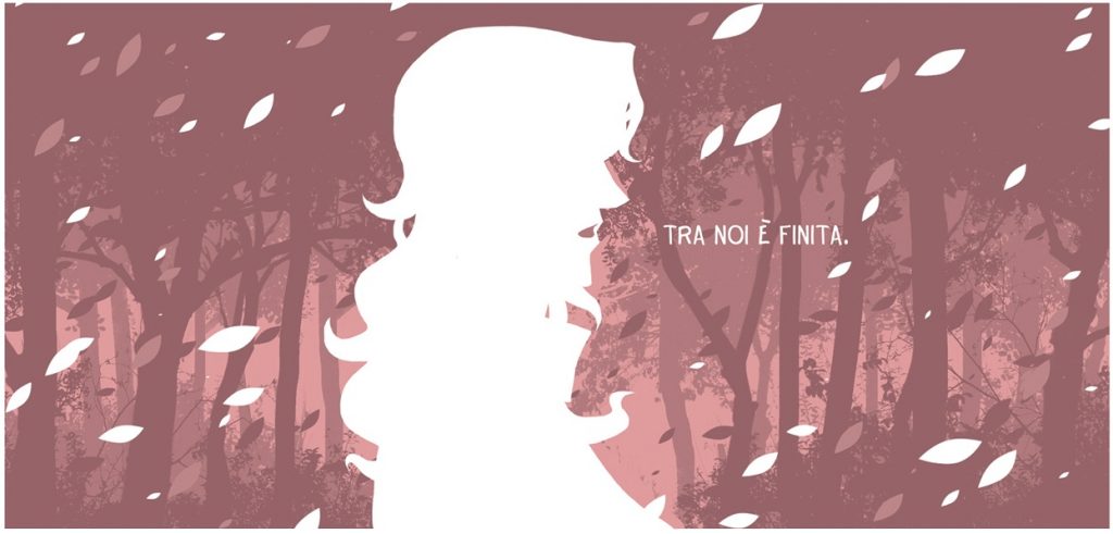 l'amore non ha pietà fumetto è finita