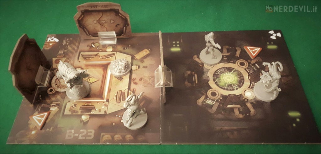 alone gioco da tavolo stanze miniature