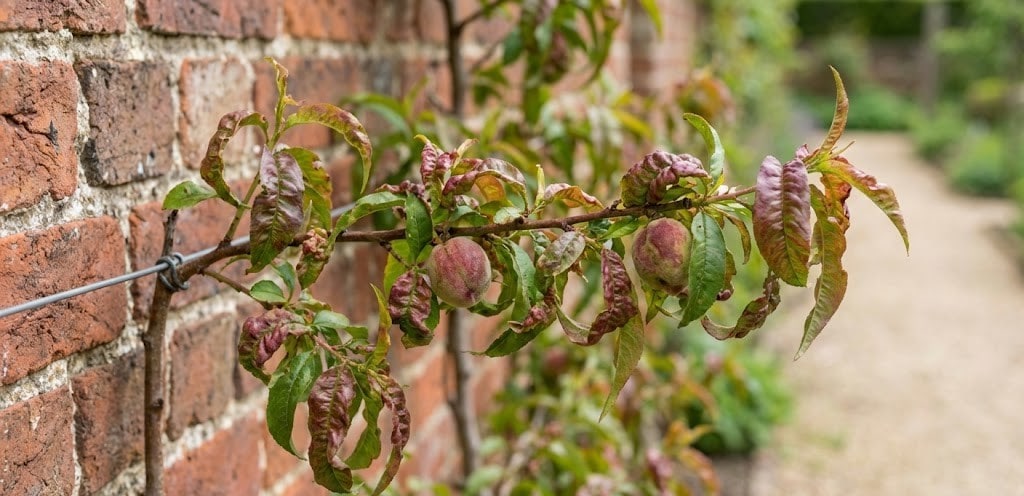 maladie arbres fruitiers palissés