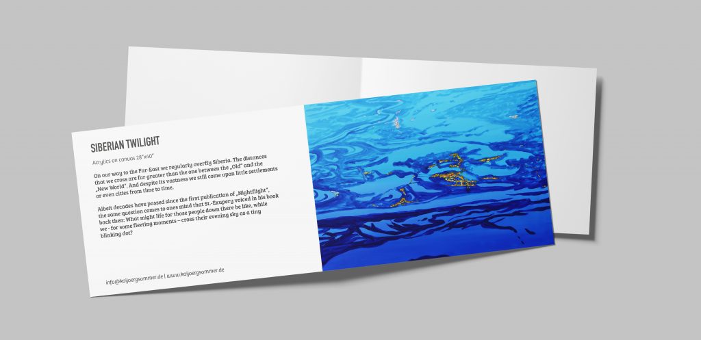 Klappkarten 2 KÜNSTLER KAI SOMMER