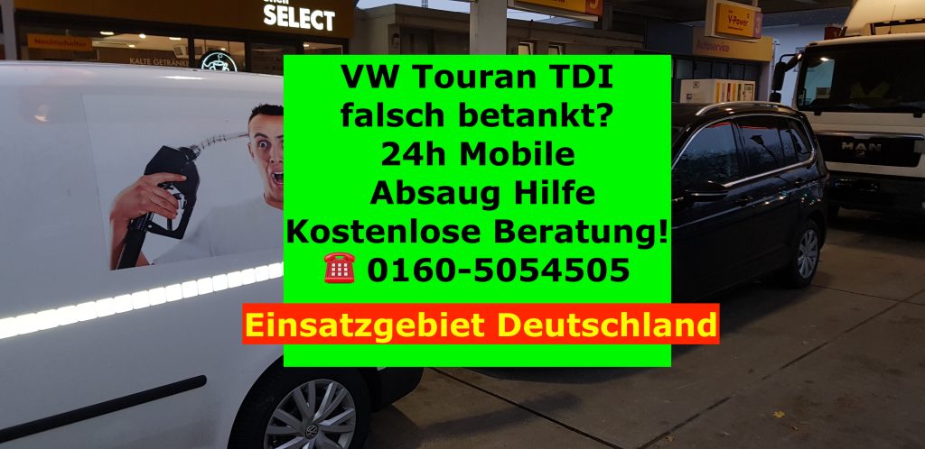 VW-falsch-getankt-Kraftstoff-verwechselt-Hilfe falsch-getankt-Kraftstoff-absaugen auto falschgetankt Werbung mit Telefonnummer 01605054505 Auto Pannenhilfe 24h Notdienst Mobil in München Super statt Diesel MAN VW