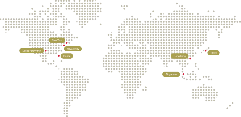 LEO Wealth global offices map