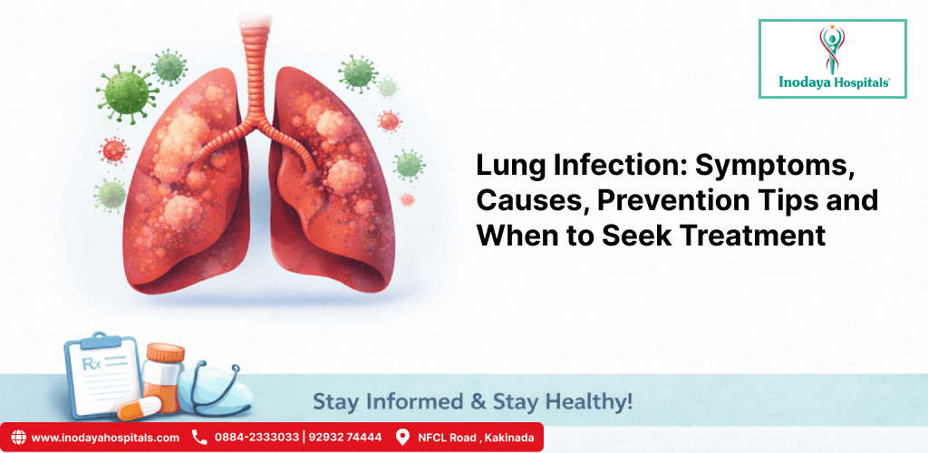 Lung Infection: Symptoms, Causes, Prevention Tips and When to Seek Treatment