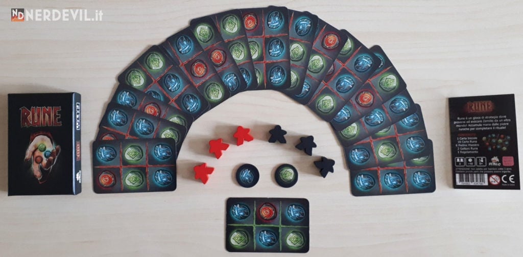 rune gioco da tavolo contenuto