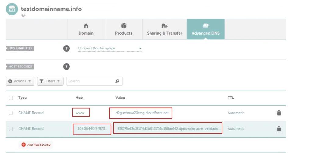 namecheap.com DNS