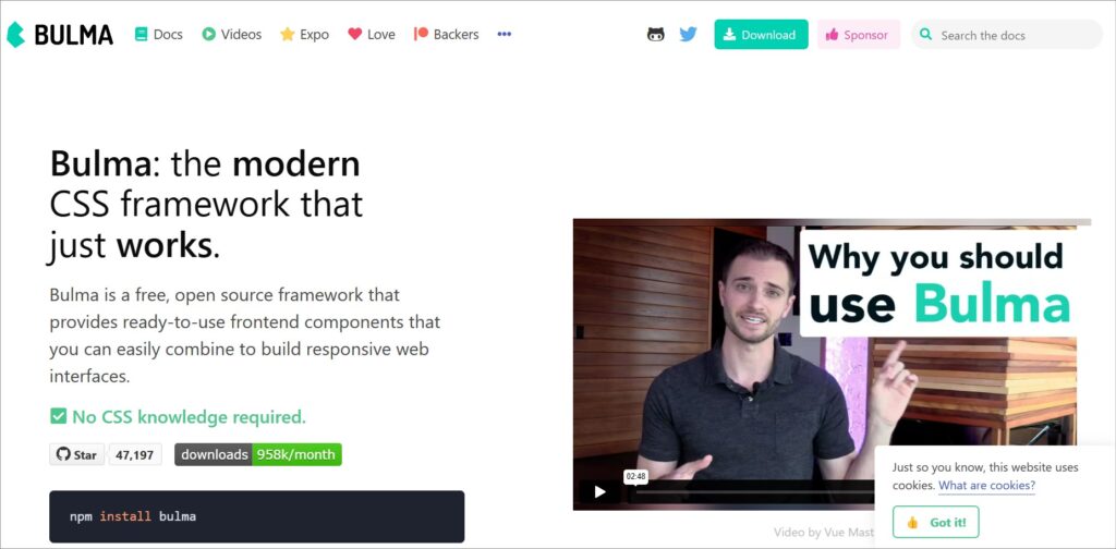 css framework