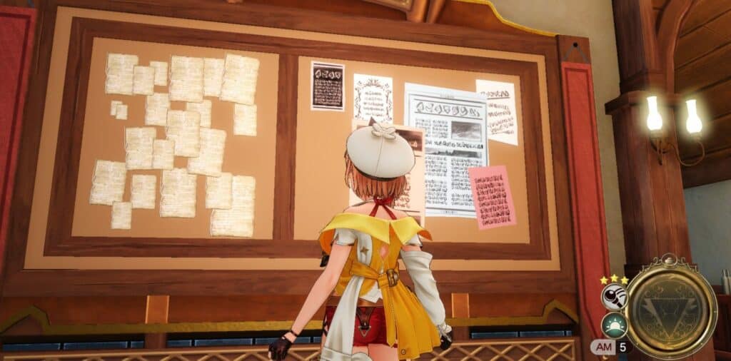 atelier ryza 2 bacheca