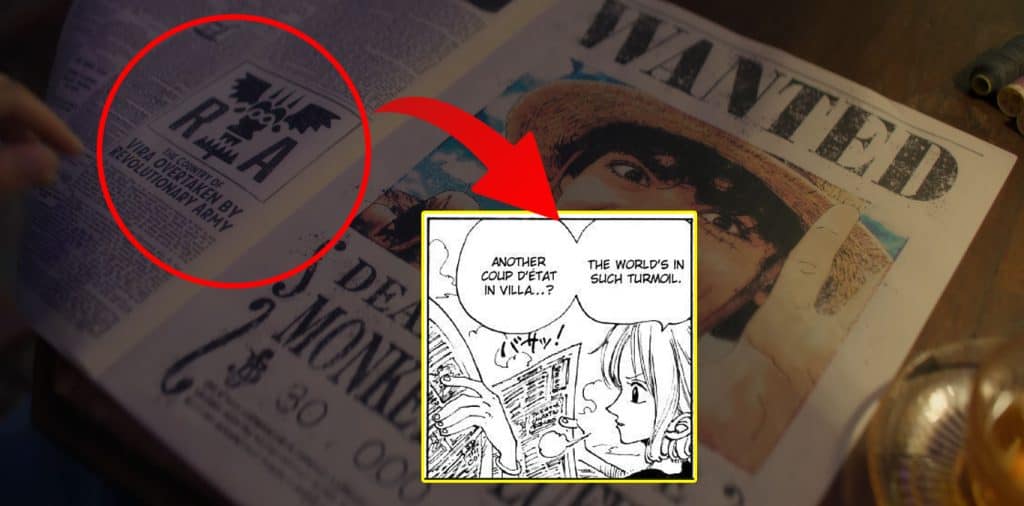 one piece netflix armata rivoluzionaria easter egg