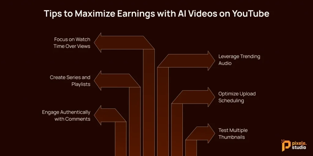 Tips to Maximize Earnings with AI Videos on YouTube