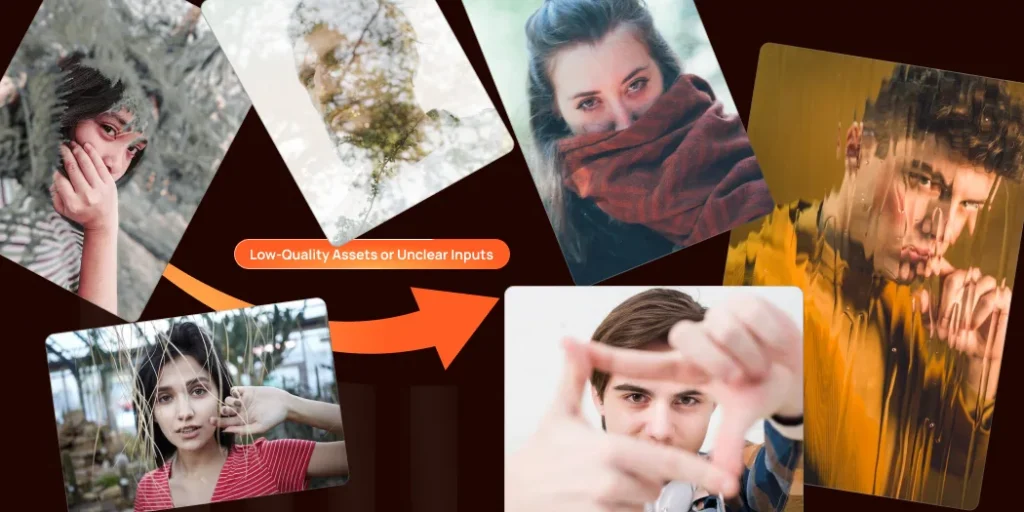 Using Low Quality Assets or Unclear Inputs
