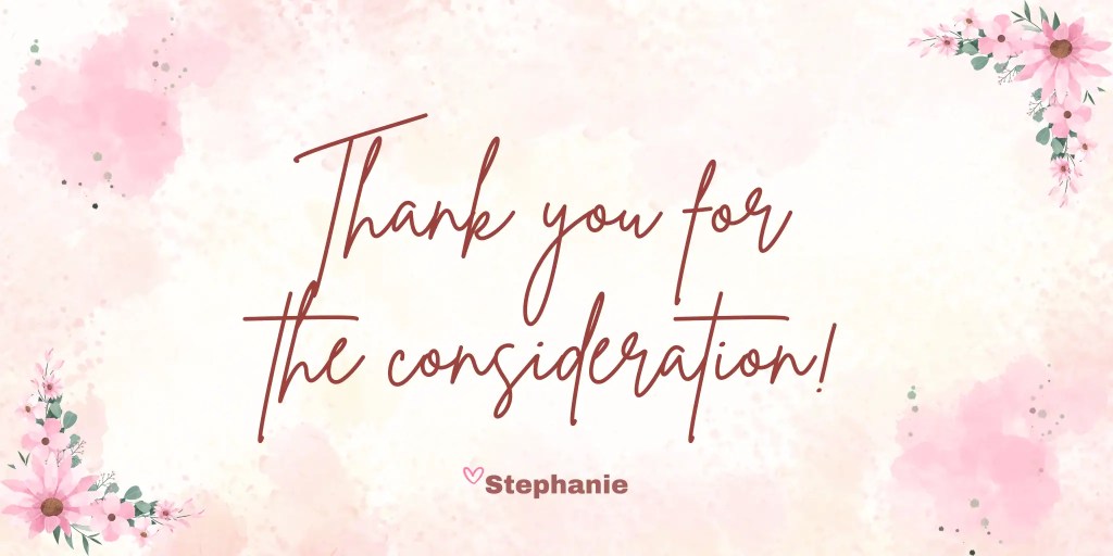 Beautiful floral thank you card with watercolor pink flowers, heartfelt message, and personalized touch, perfect for expressing gratitude and appreciation.