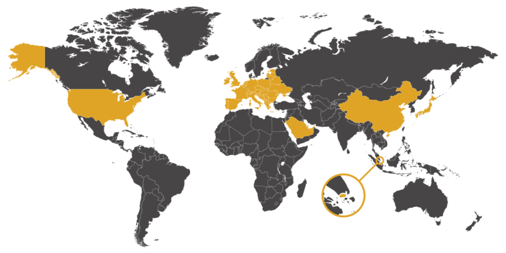 International luxury recruitment locations worldwide
